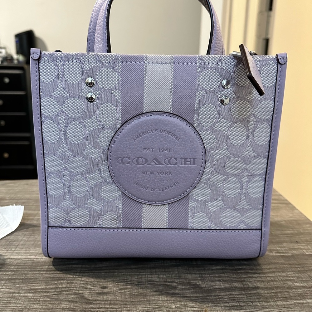 Mini Purple Coach Purse